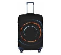XZDZWK Mysterious Cosmic Black Holes - Copritavaligia, antigraffio e antipolvere, con design personalizzato, per viaggi, lavoro e uso all'aperto, bianco, L