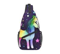 XZDZWK One-horse star, borsa messenger da uomo, casual, grande capacità, durevole, adatta per viaggi, lavoro, pendolarismo e attività all'aperto