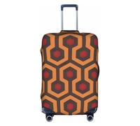 XZDZWK Shining Overlook - Copertura per valigia, antigraffio e antipolvere, con design personalizzato per viaggi, lavoro e uso all'aperto, bianco, L