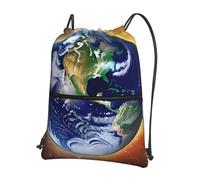 XZDZWK Zaino multifunzione Cosmic Earth con coulisse, leggero e resistente, adatto per palestra, yoga, viaggi e campeggio