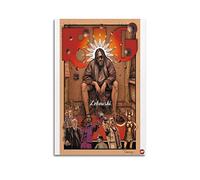 xze The Big Lebowski Poster decorativo su tela, poster estetico, poster decorativo da parete, 30 x 45 cm, senza cornice