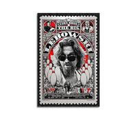 xze The Big Lebowski Poster decorativo su tela, poster estetico, poster decorativo da parete, 50 x 75 cm, senza cornice