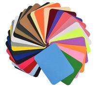 Xzeemo 29 Colorato Toppe Termoadesive per Jeans, Adesive per Tessuti, di Ricambio in Nylon, Riparazione Autoadesive Fai Da Te, per Abbigliamento Piumino Giacca Riparazione Fori