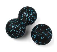 Xzeemo Pallina Massaggio Set, 1 x Peanut Massage Ball e 1 x Sfera Singola, Palline Fitness Trigger Poin, Sfera Massaggiante, per Massaggio Fascia, Rilassamento Muscolare, Accupoint Massaggi