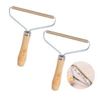 XZEIT 2 Pezzi Levapelucchi Portatile, Rullo per Pelucchi per Vestiti Rullo per Pelucchi in Metallo Portatile, Rasoio per Tessuto Portatile per Vestiti, per Vestiti Tappeto Peli di Animali Maglione Fuz