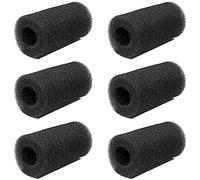 XZEIT 6 pezzi di spugna per filtro per acquario, rotolo di spugna per prefiltro per acquario per prolungare la vita del tuo materiale filtrante e proteggere dall'ingestione accidentale di pesci e gamb