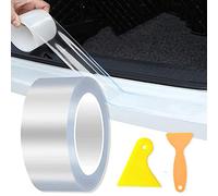 XZEIT Pellicola Protettiva Auto per Vernice Adesiva, Autoadesivo per Soglia Portiera e Protezione Davanzale (5 cm × 1)