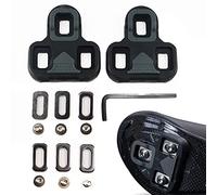 XZEIT Tacchette per Bicicletta KEO compatibili con Look Cleats (4,5° Gradi), tacchette per Bicicletta compatibili, tacchette per Bici da Strada Indoor Outdoor per Donna e Uomo e Scarpe da Ciclismo