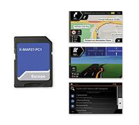 XZENT X-MAP27-PC1: scheda micro SD con navigazione per auto per XZENT Infotainer X-427, mappe per l'Europa, pacchetto P.O.I. Premium, aggiornamenti gratuiti per 1 anno