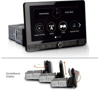 Sistema multimediale xzent x-127 1-din sintonizzatore dab schermo da 9 pollici