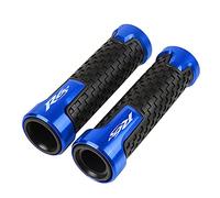 XZGFZHY Manopole per Moto Manopole in Alluminio CNC Manubrio Accessori per Impugnature in Gomma Antiscivolo per Yama&ha R6S Canada R6S Europa R6S Versione USA Parti della Maniglia(Blu)