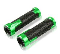 XZGFZHY Manopole per Moto Manopole in Alluminio CNC Manubrio Accessori per Impugnature in Gomma Antiscivolo per Yama&ha R6S Canada R6S Europa R6S Versione USA Parti della Maniglia(Verde)