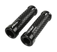 XZGFZHY Manopole per Moto Manopole in Alluminio CNC Manubrio Accessori per Impugnature in Gomma Antiscivolo per Yama&ha R6S Canada R6S Europa R6S Versione USA Parti della Maniglia(Nero)
