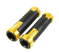 XZGFZHY Manopole per Moto Manopole in Alluminio CNC Manubrio Accessori per Impugnature in Gomma Antiscivolo per Yama&ha R6S Canada R6S Europa R6S Versione USA Parti della Maniglia(Oro)