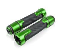 XZGFZHY per Hon&da CRF1000L Africa Twin 2014-2019 Manopole del Motociclo 7/8 "22mm Anti Skid Manopole in Gomma Caps Spine Manubrio estremità Parti della Maniglia(Verde)