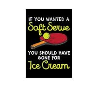 XZGTHYTYUY Stampa artistica da appendere per interni, con scritta "If you want a soft serve", decorazione per camera da letto, ufficio, camera da letto, regalo, 50 x 75 cm