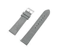 Xzhomfm Bracciale da orologio in pelle di mucca a grano pieno opaca 16-24mm con spillo a molla a rilascio rapido