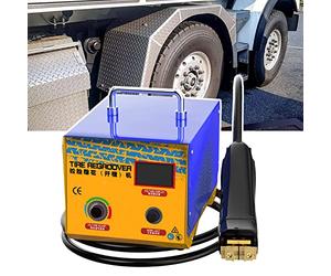 XZHWSZD Riscaldatore Portatile per Pneumatici da Camion da 1000 W: Kit di Attrezzi per la scanalatura di Pneumatici Solidi con Fresa Sagomata UV per Auto, Moto, Kart, ATV e Pneumatici industriali.