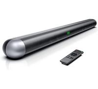 XZJX Direct Soundbar per TV, Soundbar con Surround 3D, 120W/130dB, 2.1Altoparlante per Proiettore 4K HDR, Bluetooth 5.0/6 + 2 EQ/DSP, Compatibile con HDMI-ARC/Optical/Aux/USB