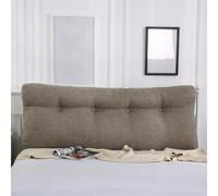 XZLZMYP Cuscino da Lettura Morbido Cuscini per Dormire Lombare Supporto Posteriore Schienale Cuscino Letto per Divano Decorativi Rimovibile Testiera Cuscino per Divano Testata del Letto,A,120x50x15cm