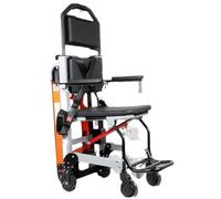 XZLZMYP Montascale Elettrico Cingolato Anziani Disabili Sedia A Rotelle Elettrica per Salire Le Scale Multifunzionale Portatile Sedia Montascale può Salire E Scendere Le Scale