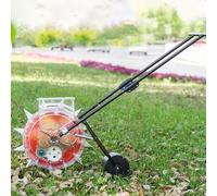 XZLZMYP Seminatrice A Rulli A Spinta Manuale Resistente Spargitore per Seminatrice Seminatrice Manuale da Giardino di Precisione Seminatrice per Mais da Giardino Prato E Giardino,A,6 Mouths