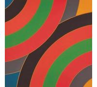 XZSFD NBGEA Frank Stella Poster Stampe astratte Colore Wall Art Exhibition Picture《Square Change》Frank Stella Canvas Painting For Home Decor 40x40cm senza cornice