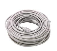 XZXCVN Cavo Ethernet RJ45 + DC 5M, Cat 5 e Alimentazione Due in Uno, Compatibile Jack 2.1mm / 5.5mm - Supporto 10Mbps / 100Mbps, Ideale per Telecamere IP e Sistemi NVR (20m)