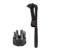 XZXCVN Chiave Dinamometrica per Bici, Con Inserti Esagonali H3 H4 H5 H6 H8 e Stella T25, Precisione 3-10Nm, Strumento per Mountain Bike e Strada - Materiale Resistente, Impugnatura