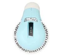 XZXCVN Embossing Label Maker, Manuale per Etichette con 47 Caratteri, Stampa a 600dpi, Colore Blu - Facile Controllo, Senza Batterie, per Scrapbooking e Organizzazione Casa (Blu)