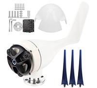 XZXCVN Generatore Eolico 800W, Kit Turbina a 3 Pale, 48Vdc, Pala Eolica Domestica, Potenza Stabile e Basso Vibrazione - Avvio Lento, Alta Efficienza Energetica, Ideale per Casa e Barca (48v)