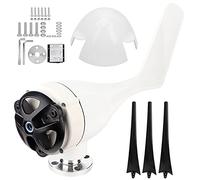 XZXCVN Generatore Eolico 800W, Kit Turbina a 3 Pale, 48Vdc, Pala Eolica Domestica, Potenza Stabile e Basso Vibrazione - Avvio Lento, Alta Efficienza Energetica, Ideale per Casa e Barca (24 V.)