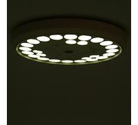XZXCVN Lampada Solare per Asta Bandiera, 26 LED Super Luminosa, Resistente all'Acqua, per Aste da 15 a 25ft - Ricarica Solare ad Alta Efficienza, Accensione Automatica Notturna, Ideale