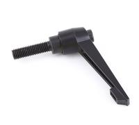 XZXCVN Leva di Serraggio Regolabile, Maniglia Con Filetto Esterno Maschio M10 * 30, Resistente e Anti - Ruggine - Design Ergonomico, Molla Interna, Ideale per Applicazioni Industriali (M10*25)