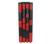 XZXCVN Organizer 80 Pezzi per Bussole, Supporto Portatile con 80 Clip per 1/4, 3/8 e 1/2 Pollici, Blu - Robusto e Versatile, Trasporto Facile per Fai da Te e Meccanici (Rossa)