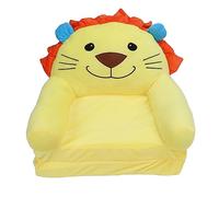 XZXCVN Poltrona Bimbi Letto Bambino 2 in 1, Divano Pieghevole Morbido con Braccioli, Pouf Unicorno per Bambina - Design a Tre Strati, Comoda e Traspirante, Perfetta per Relax e Sonno (2 livelli)
