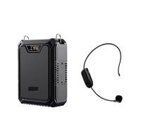 XZXXZSZ Amplificatore Voce, Amplificatore Vocale Impermeabile da 18 W con Microfono Wireless Altoparlante for Guida Turistica 'Insegnante
