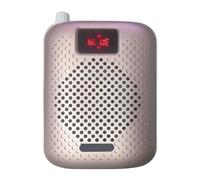 XZXXZSZ Amplificatore Voce, Amplificatore Vocale Megafono Altoparlante Microfono for L'insegnamento A Guida Turistica Promozione E Vendite(Pink)