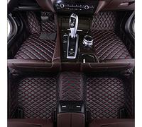 XZYNB Tappetini Auto Copertura Totale per Mercedes Benz S Class Hybrid with Mesh on Both Sides, Tappetini Antiscivolo Tutte Stagioni, Impermeabili,Black-Red