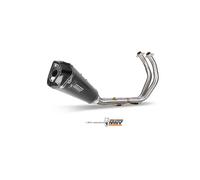 Scarico Completo MIVV Delta Race Nero Acciaio inox per Yamaha Mt-07 2014 > 2020