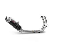 Y.045.LXB - Scarico Completo Mivv GP STEEL BLACK YAMAHA MT-07 14-
