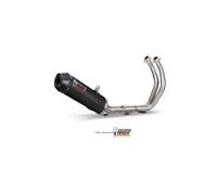 Impianto di scarico completo Mivv OVAL Carbonio Yamaha Tracer 7 GT 2021 > 2023
