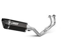 Y.061.LR1XB - Scarico Completo MIVV SR-1 Nero YAMAHA T-MAX 560 (20-21)