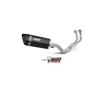 Y.061.LR1XB - Scarico Completo MIVV SR-1 Nero YAMAHA T-MAX 560 (20-21)