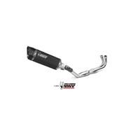 Y.073.LR1XB - Scarico Completo MIVV SR-1 Nero YAMAHA T-MAX 560 (22-23)