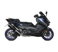 Y.073.LVC - Scarico Completo MIVV OVAL Nero YAMAHA T-MAX 560 (22)