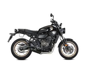 Y.077.LH1BG - Scarico Completo Mivv HR-1 Inox Nero YAMAHA XSR 700 (21-24)