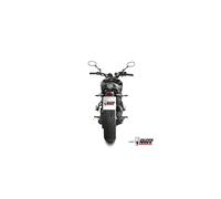 Y.077.LH1BG - Scarico Completo Mivv HR-1 Inox Nero YAMAHA XSR 700 (21-24)