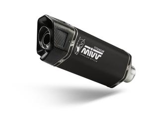 Y.080.LR1TB - Scarico Completo Mivv SR-1 Titanio Nero YAMAHA T-MAX 560 (25-25)