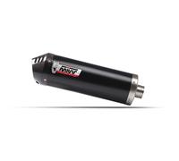 Y.080.LVC - Scarico Completo Mivv OVAL Nero YAMAHA T-MAX 560 (25-25)